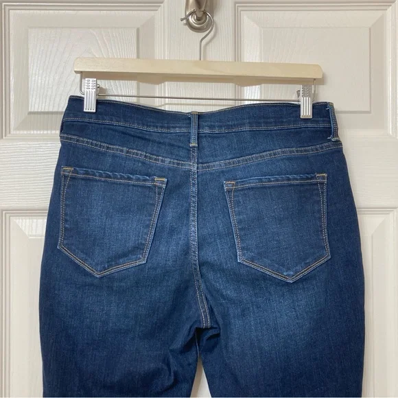 Old Navy Women’s Curvy Mid Rise Skinny Jeans Size 6 Short Casual Preppy Denim - Picture 14 of 16